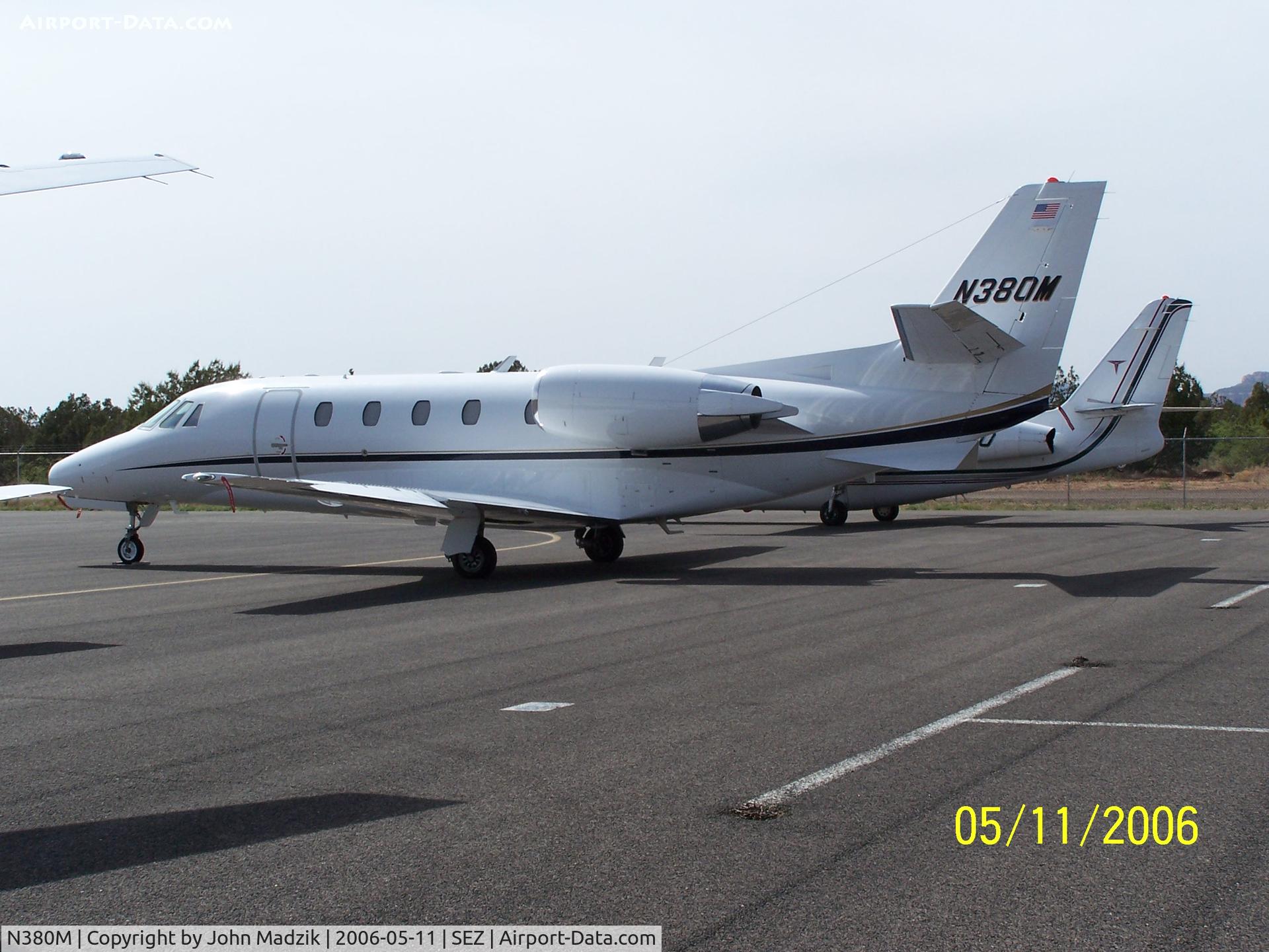 N380M, 2000 Cessna 560XL Citation Excel C/N 560-5111, Sedona Airport