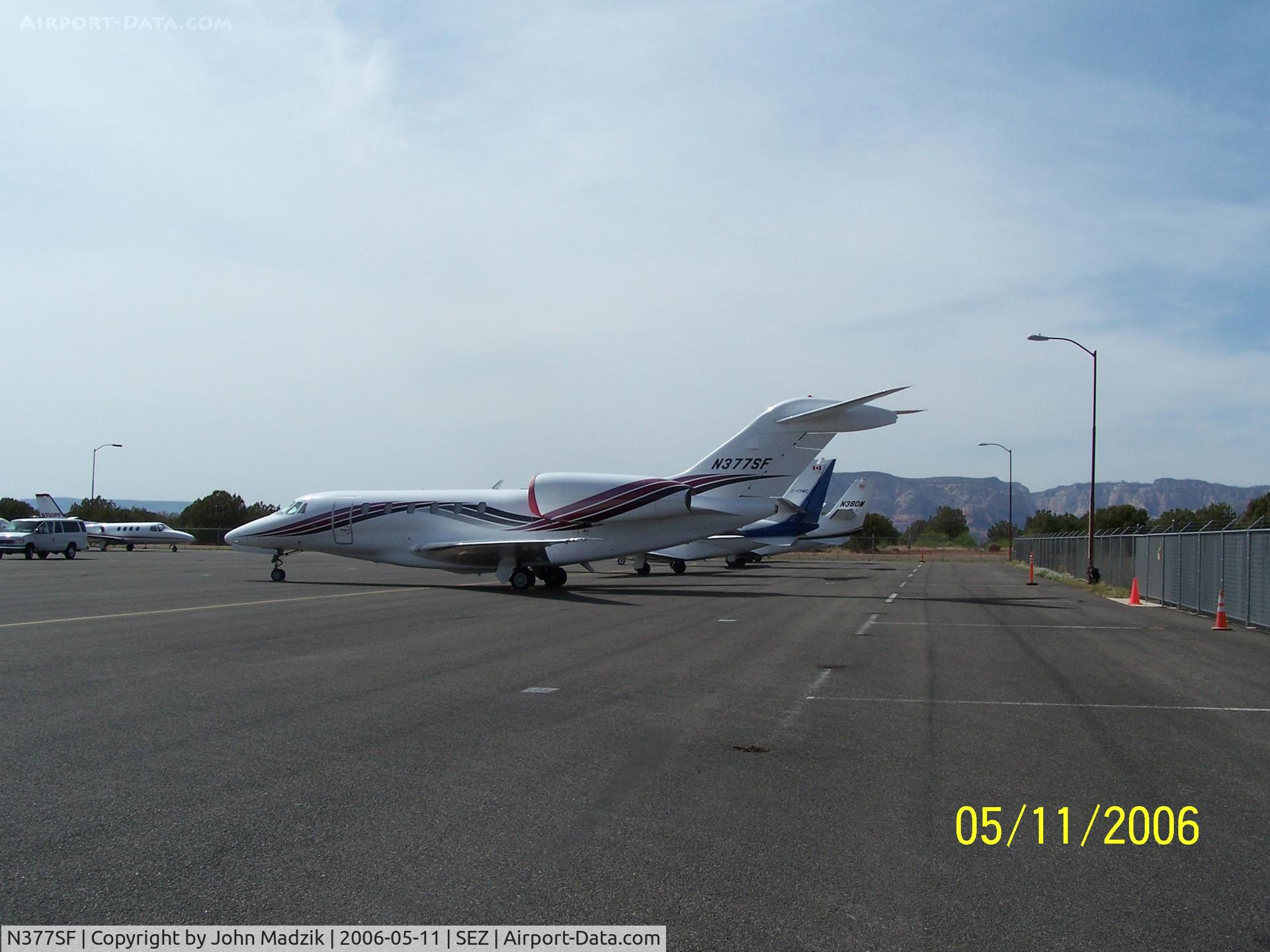 N377SF, 1999 Cessna 750 Citation X C/N 750-0068, Sedona Airport