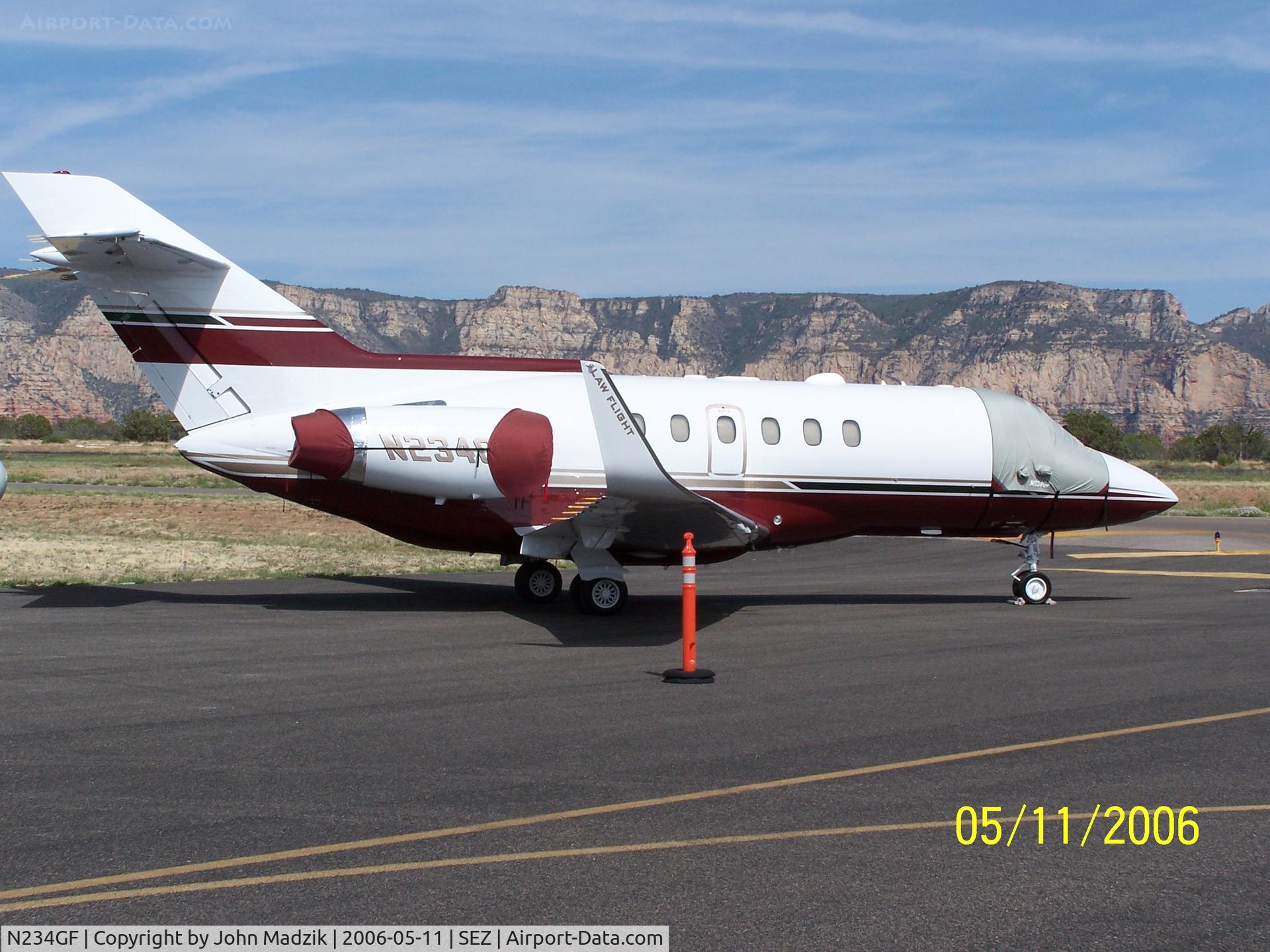 N234GF, 1987 British Aerospace BAe.125 Series 800A C/N 258096, Sedona Airport