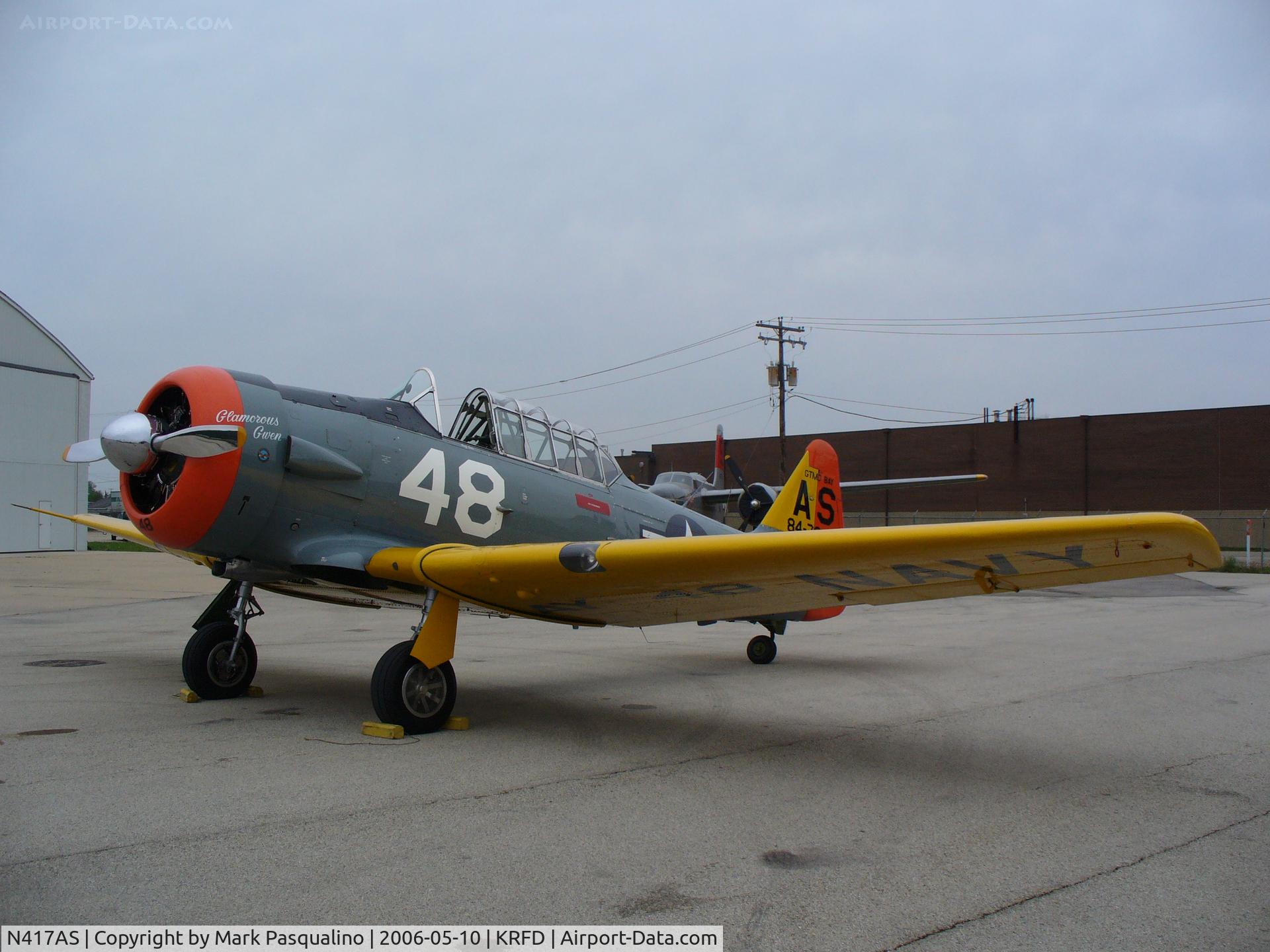 N417AS, 1944 North American AT-6C C/N 84-7648, AT-6C