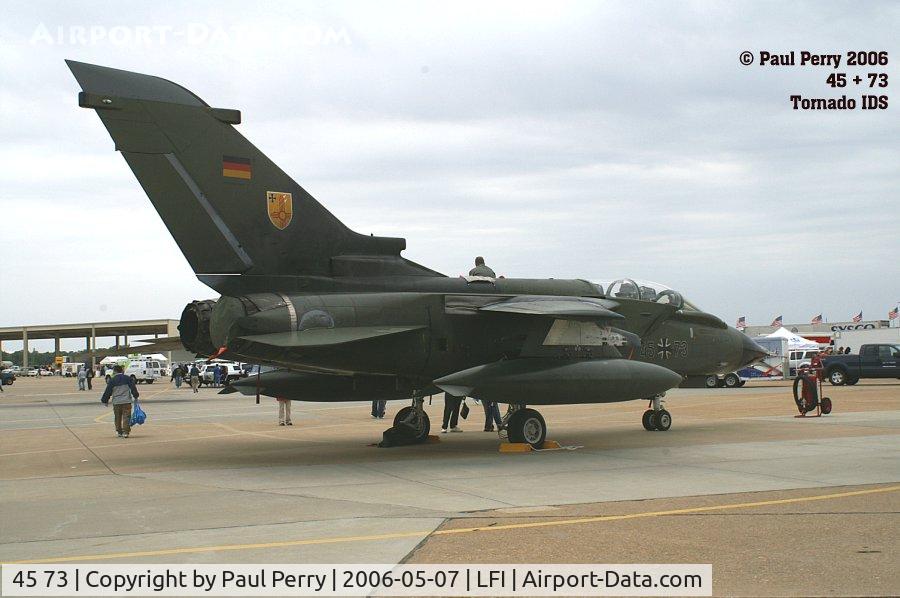45 73, Panavia Tornado IDS(T) C/N 682/GT058/4273, One of the Luftwaffe Tornados at Langley