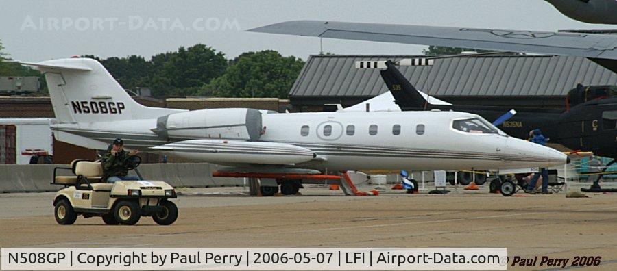 N508GP, 1981 Learjet 35A C/N 35A-424, L3 Communications provides training for the military, using Lears and other warbirds