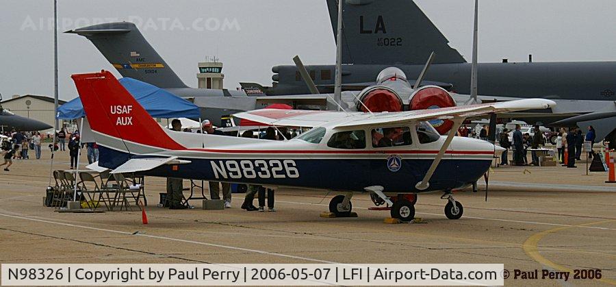 N98326, 1984 Cessna 172P C/N 17276278, CAP making an appearance at Langley for the airshow