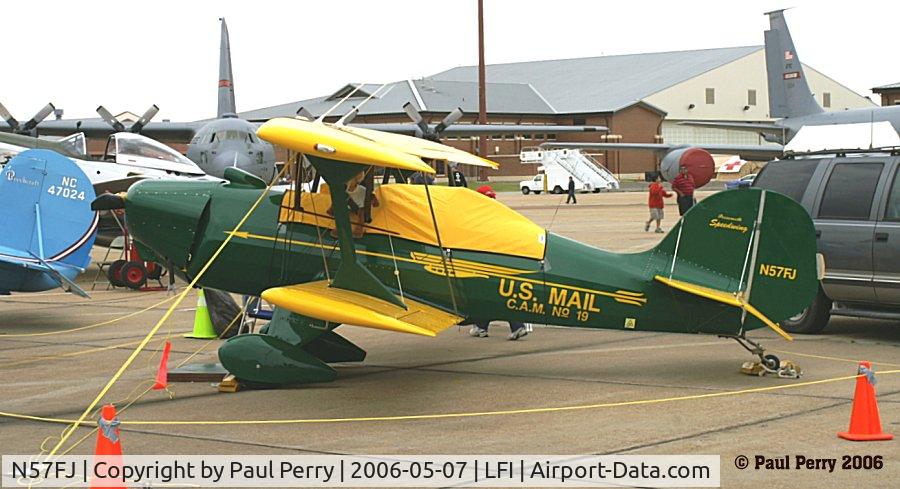 N57FJ, 1995 Jones Francis Folis Sr POOSEMOTH SPEEDWING C/N 0260, Beautiful example of a homebuilt