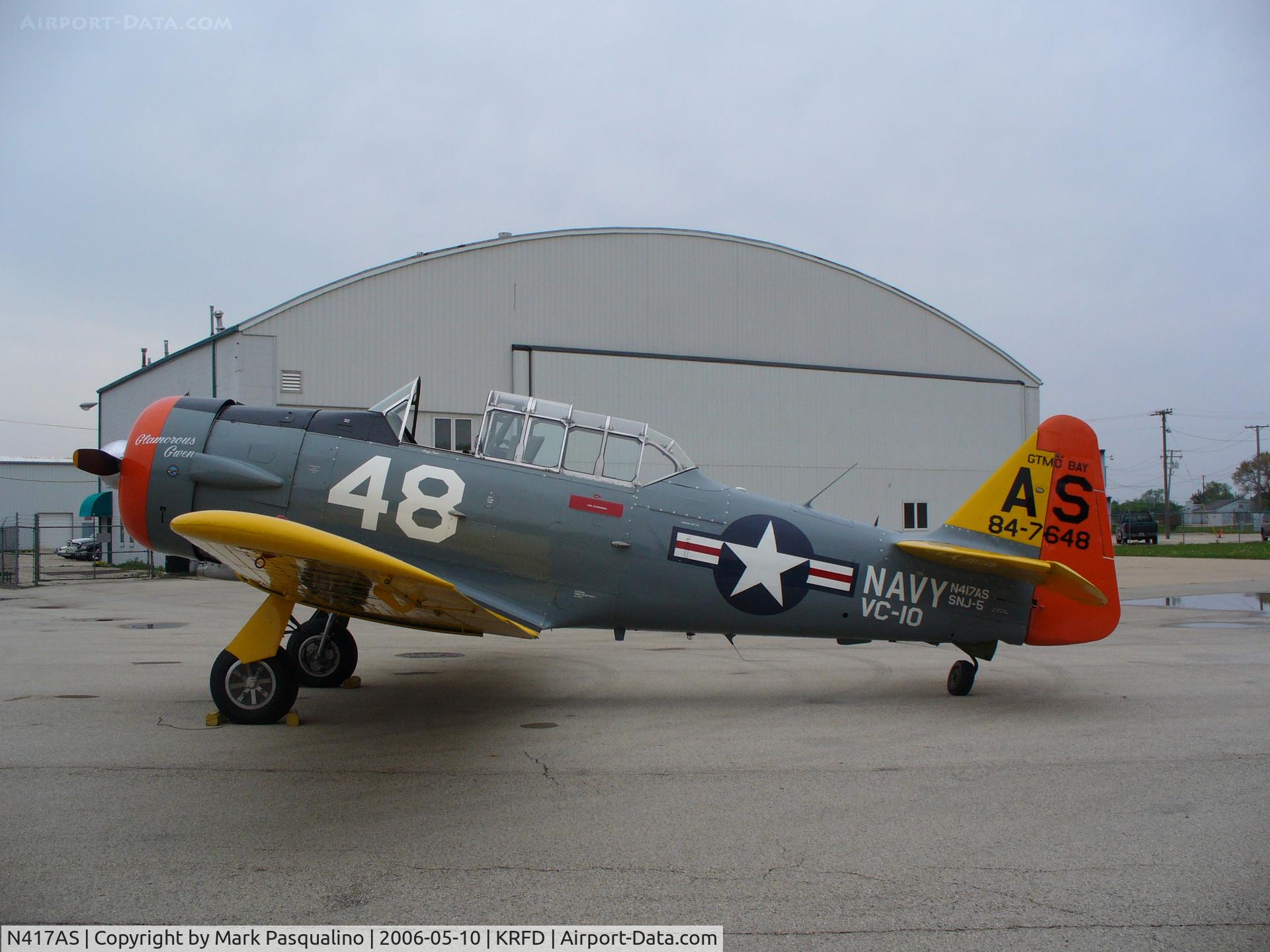 N417AS, 1944 North American AT-6C C/N 84-7648, AT-6C