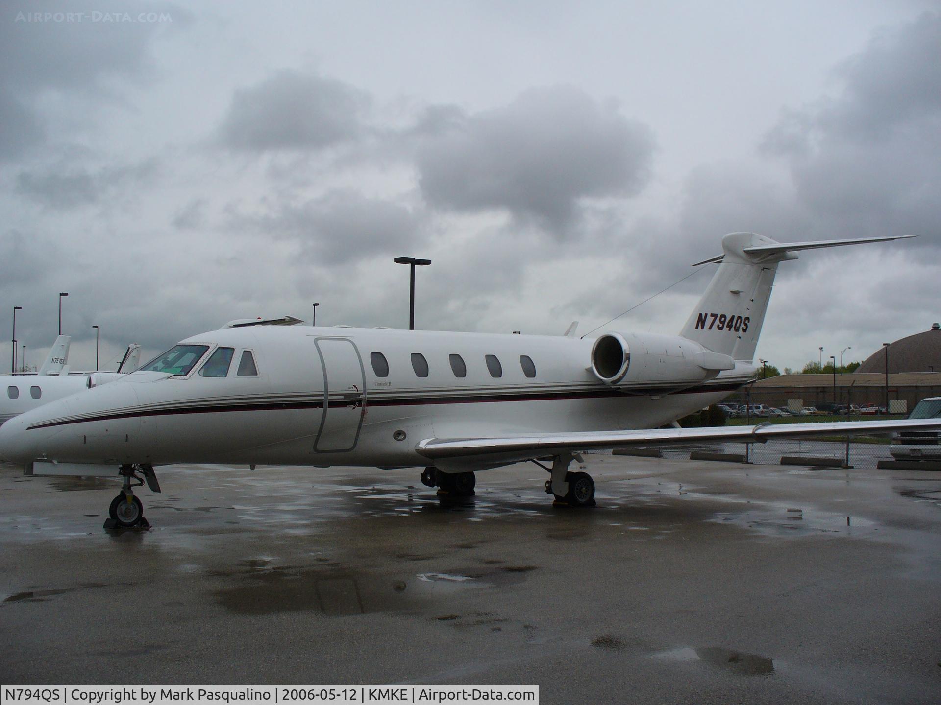 N794QS, 1998 Cessna 650 Citation VII C/N 650-7094, Cessna 650