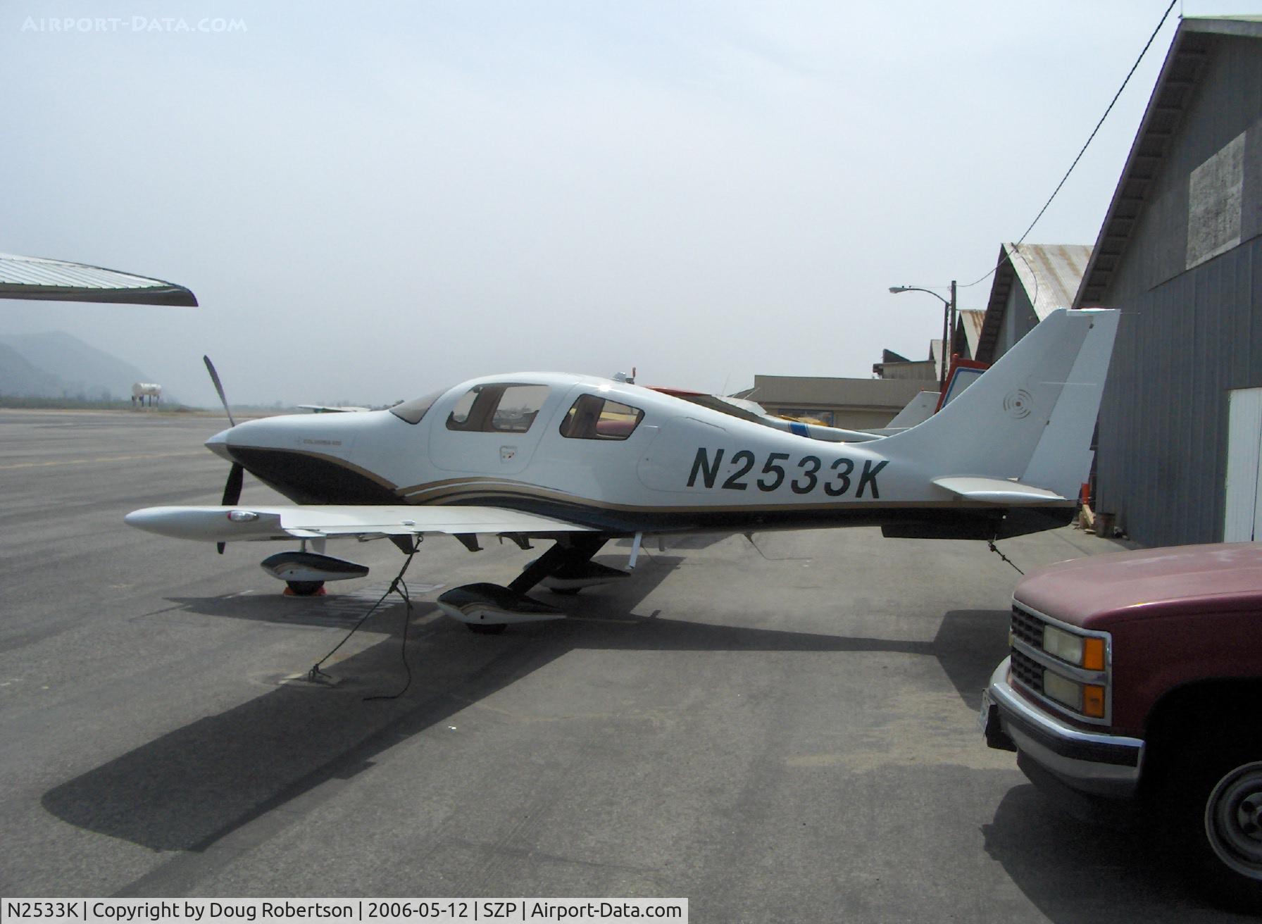 N2533K, 2005 Lancair LC41-550FG C/N 41531, 2006 Lancair LC-41-550FG COLUMBIA 400, twin turbo twin intercooled Continental TSIO-550-G 310 Hp, FADEC, cruise 230 kts @ 18,000'