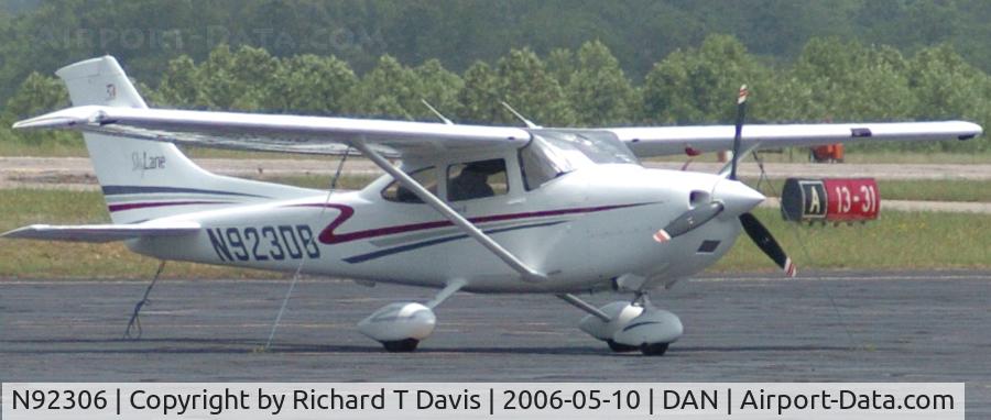 N92306, 1973 Cessna 172M C/N 17261557, 1973Cessna 172M in Danville Va.