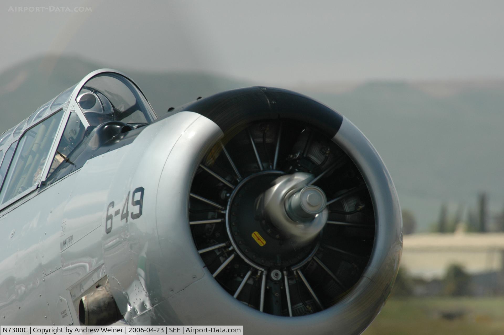 N7300C, 1958 North American AT-6D Harvard II C/N 43763, Taxiing @ Wings Over Gillespie