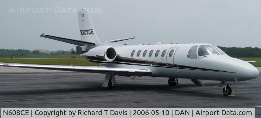 N608CE, 2002 Cessna 560 C/N 560-0608, 2002 Cessna 560 in Danville Va.