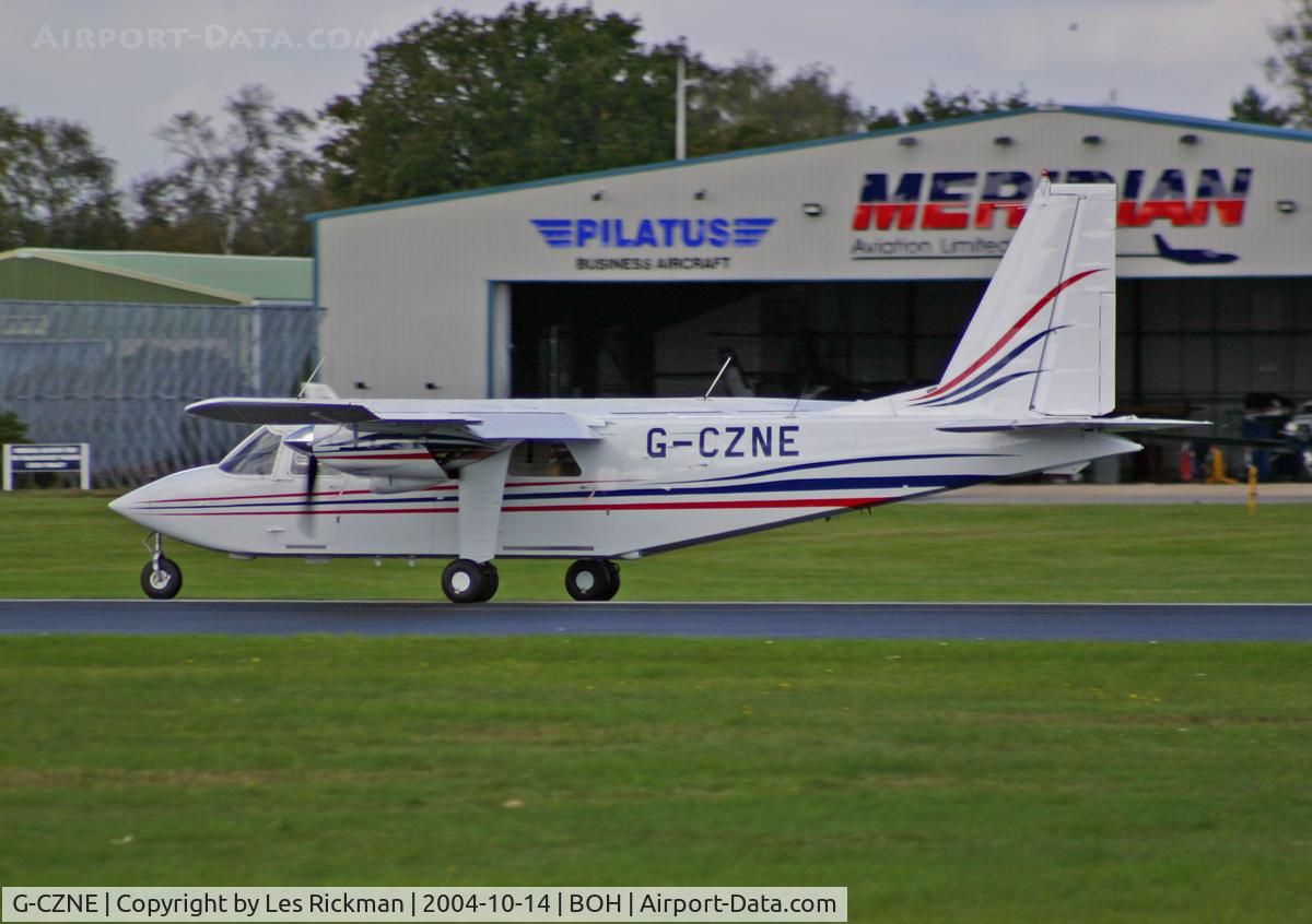 G-CZNE, 2002 Britten-Norman BN-2B-20 Islander C/N 2301, BN 2B 20 Islander