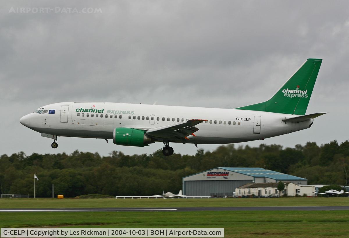 G-CELP, 1986 Boeing 737-330(QC) C/N 23522, Boeing 737 330QC