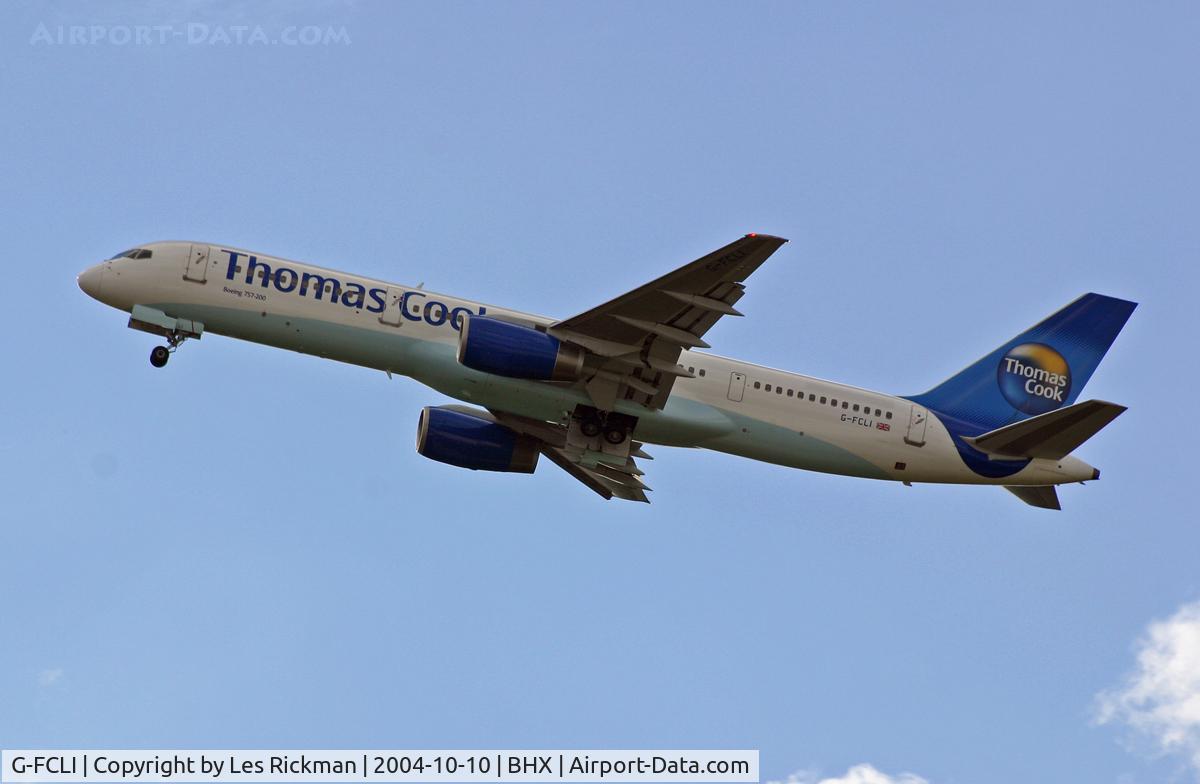 G-FCLI, 1995 Boeing 757-28A C/N 26275, Boeing 757 28A