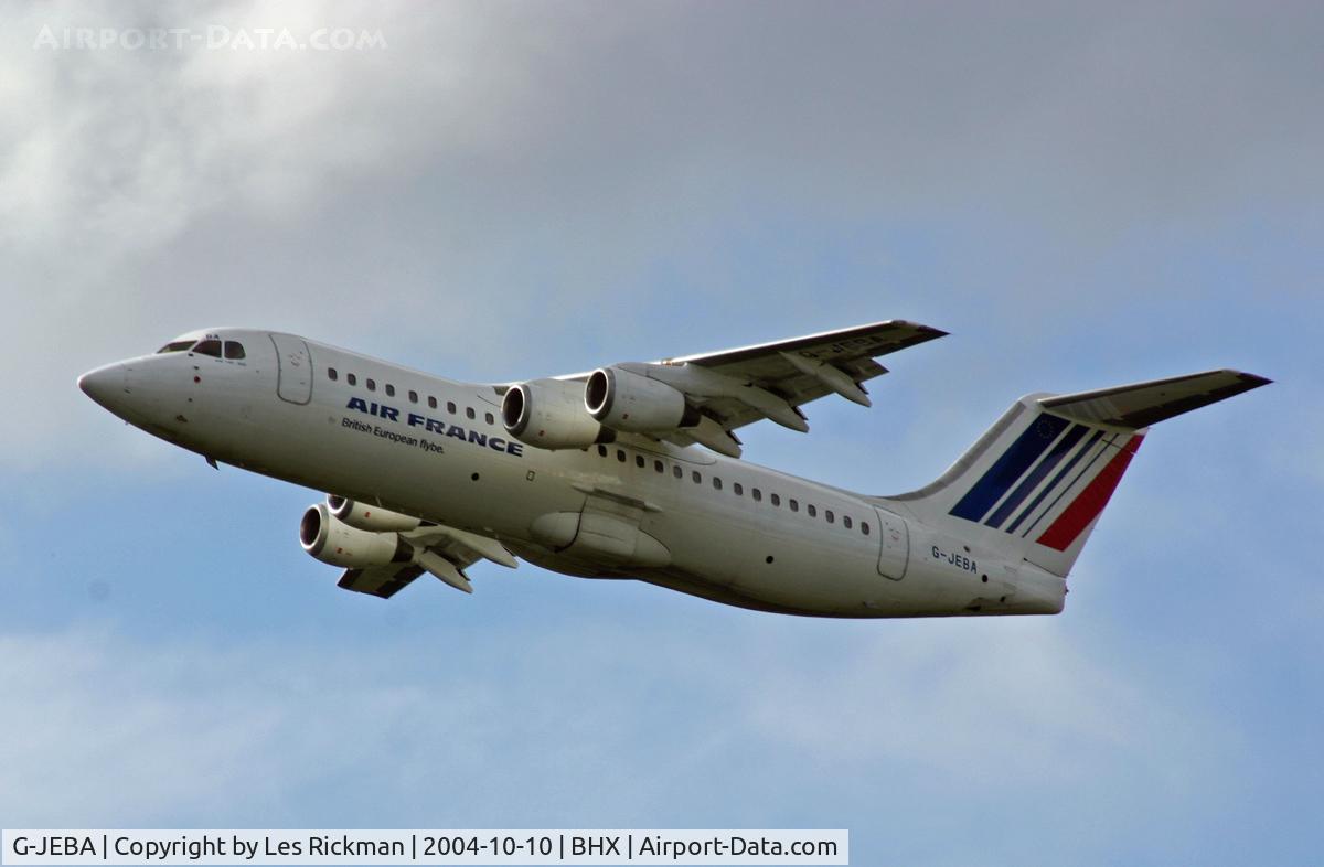 G-JEBA, 1990 British Aerospace BAe.146-300 C/N E3181, BAe 146-300