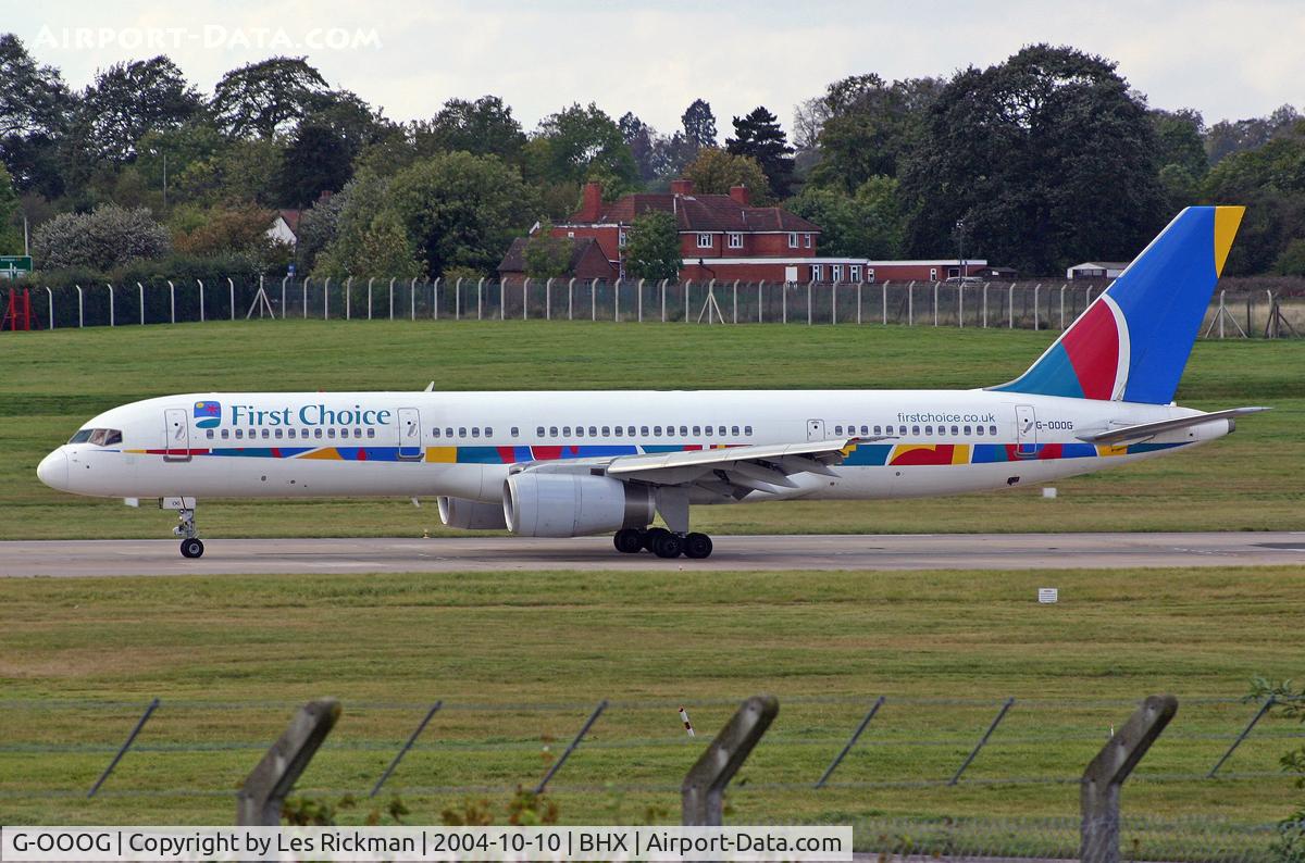 G-OOOG, 1989 Boeing 757-23A (SF) C/N 24292, Boeing 757 23A