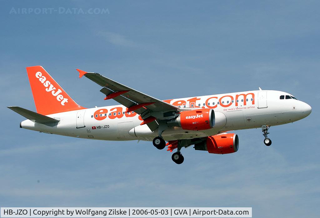 HB-JZO, 2005 Airbus A319-111 C/N 2398, visitor