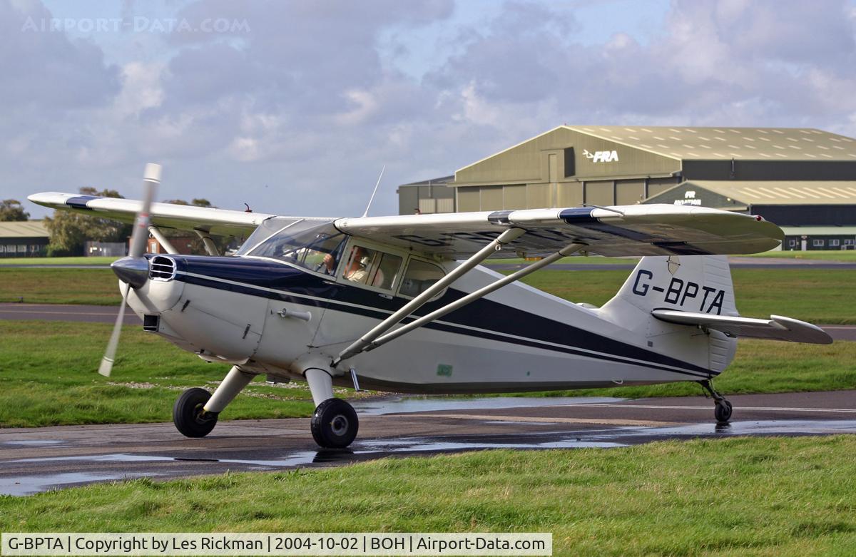 G-BPTA, 1947 Stinson 108-2 Voyager C/N 108-3429, Stinson 108-2