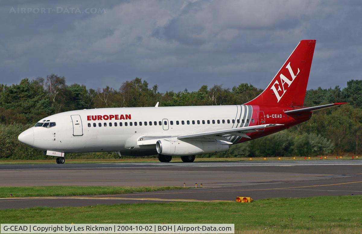 G-CEAD, 1975 Boeing 737-229 C/N 21137, Boeing 737 229
