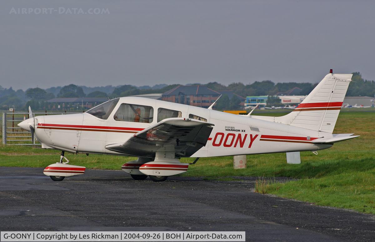 G-OONY, 1983 Piper PA-28-161 Cherokee Warrior II C/N 28-8316015, PA-28-161 Warrior 11