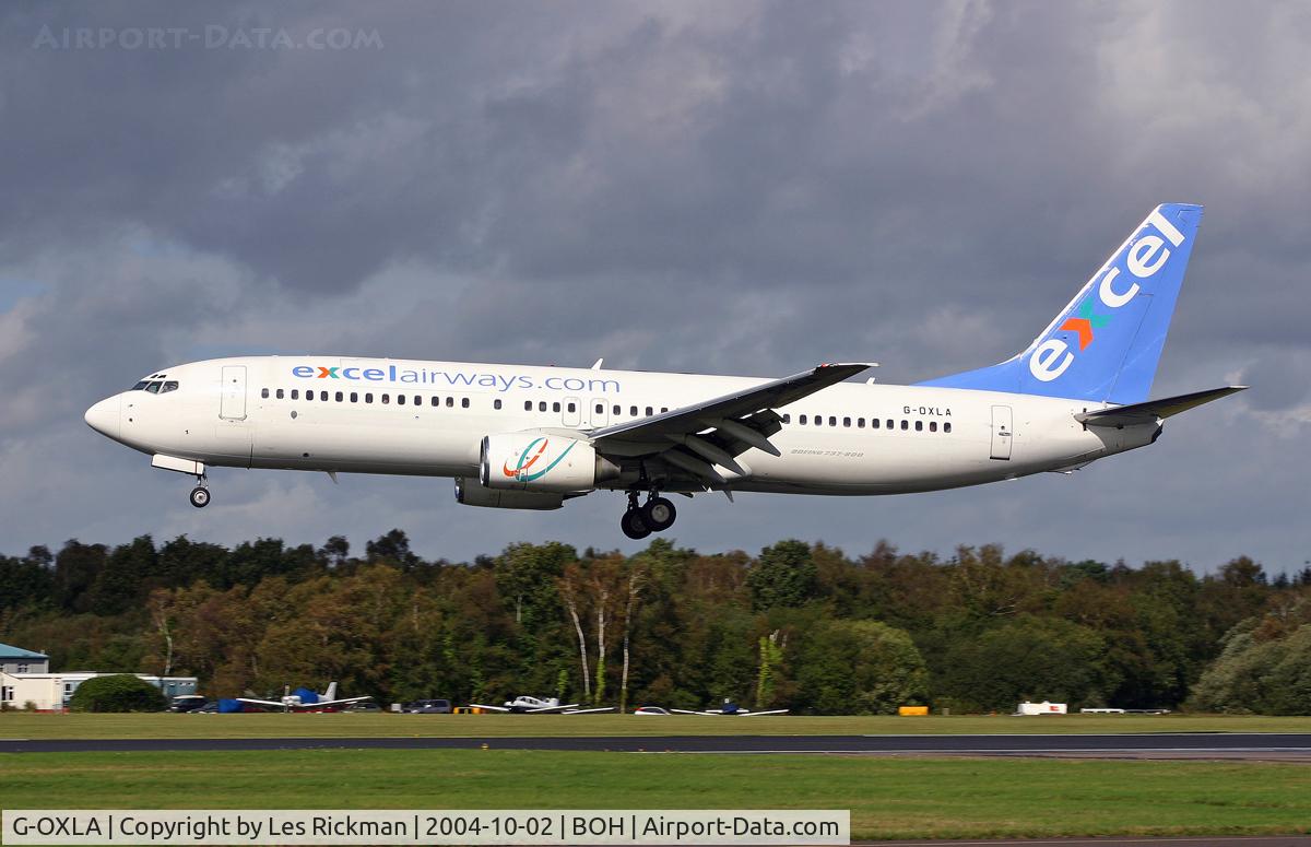 G-OXLA, 2001 Boeing 737-81Q C/N 30619, Boeing 737 81Q