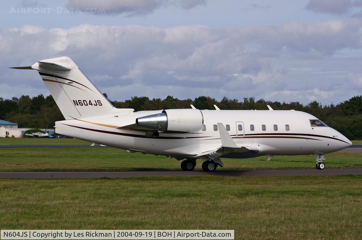 N604JS, 1996 Canadair Challenger 604 (CL-600-2B16) C/N 5311, Canadair CL-600-2B16 Challenger