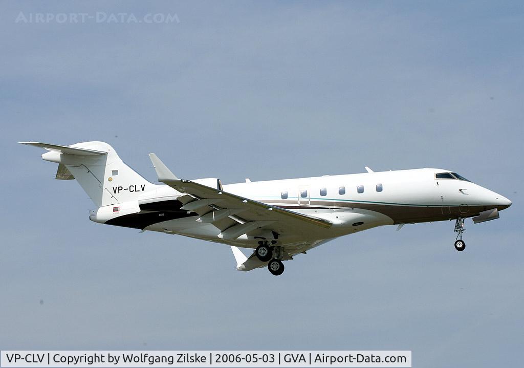 VP-CLV, 2005 Bombardier Challenger 300 (BD-100-1A10) C/N 20041, visitor