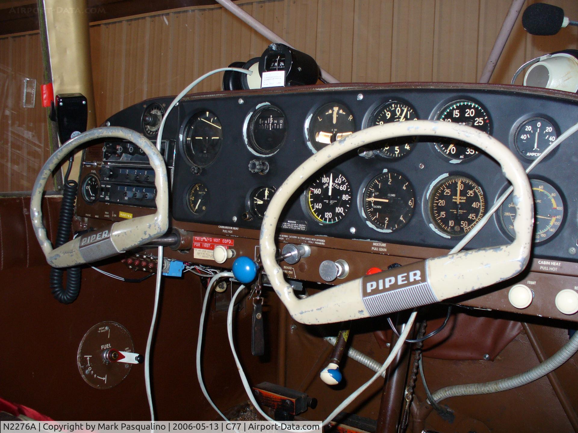 N2276A, 1952 Piper PA-22-135 Tri-Pacer C/N 22-663, PA-22-135