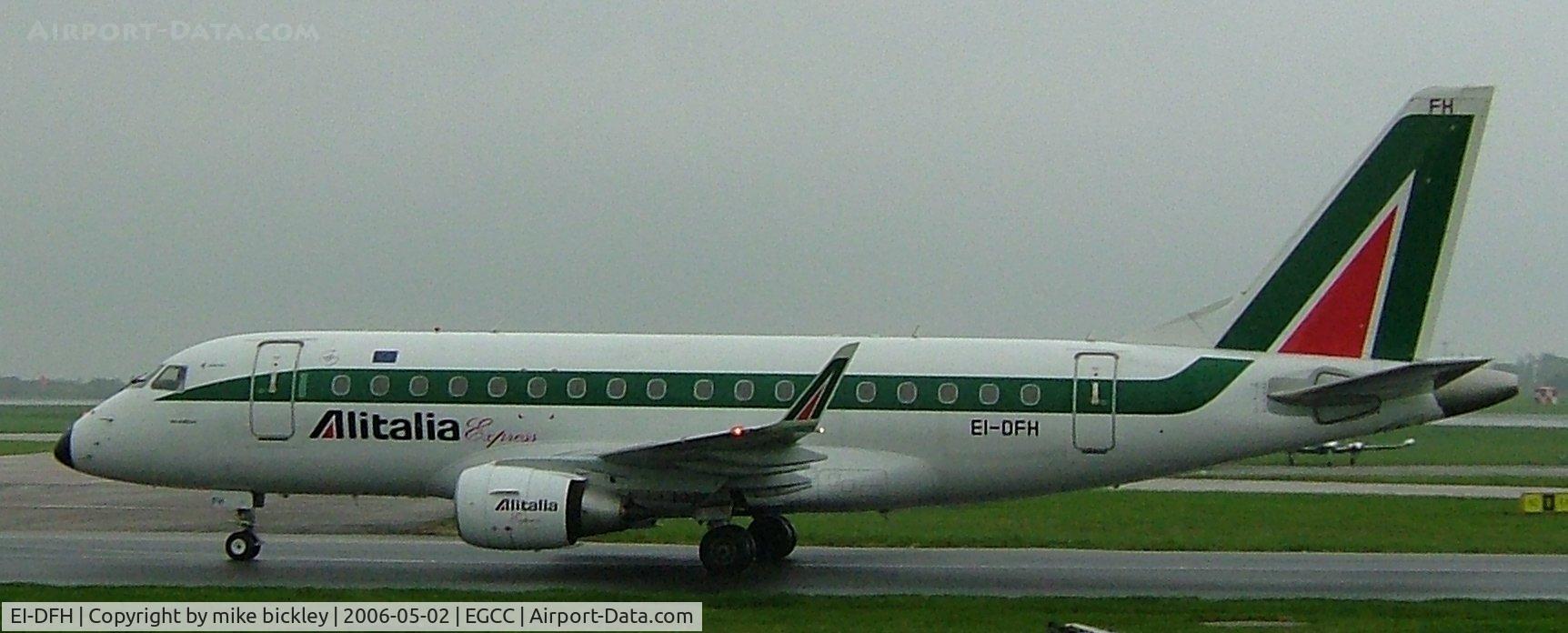 EI-DFH, 2004 Embraer 170LR (ERJ-170-100LR) C/N 17000009, heavy overcast day