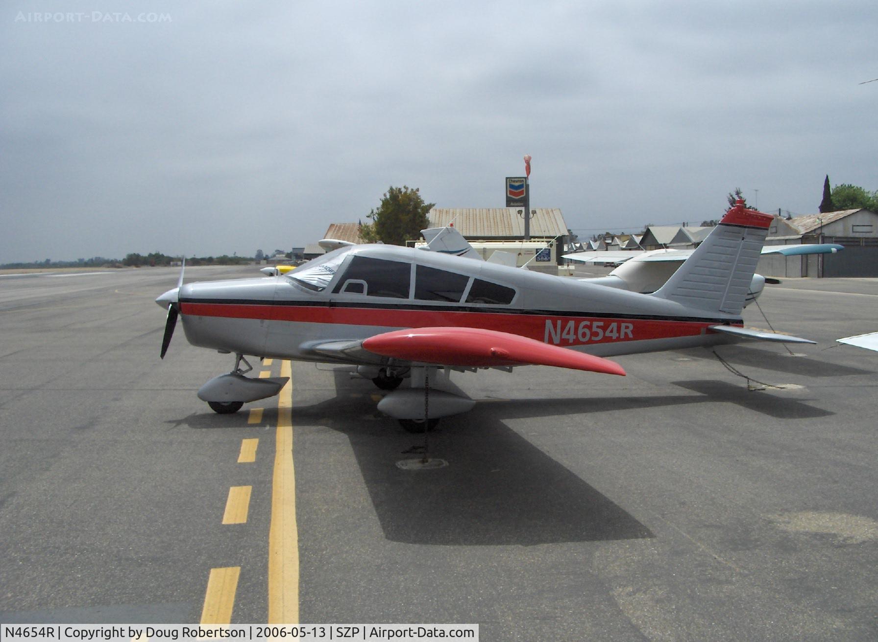 N4654R, 1966 Piper PA-28-140 Cherokee C/N 28-21409, 1966 Piper PA-28-140 CHEROKEE, Lycoming O-320-E2A 150 Hp, window, wingtip mods