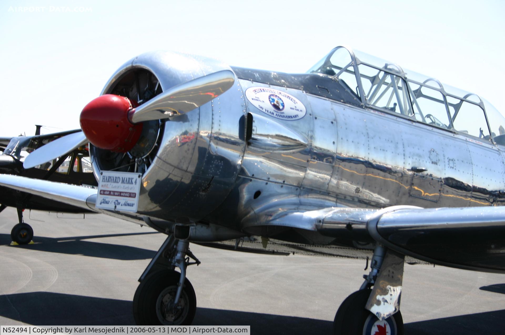 N52494, Canadian Car & Foundry Harvard MK IV C/N CCF4-387, ex-RCAF Harvard IV