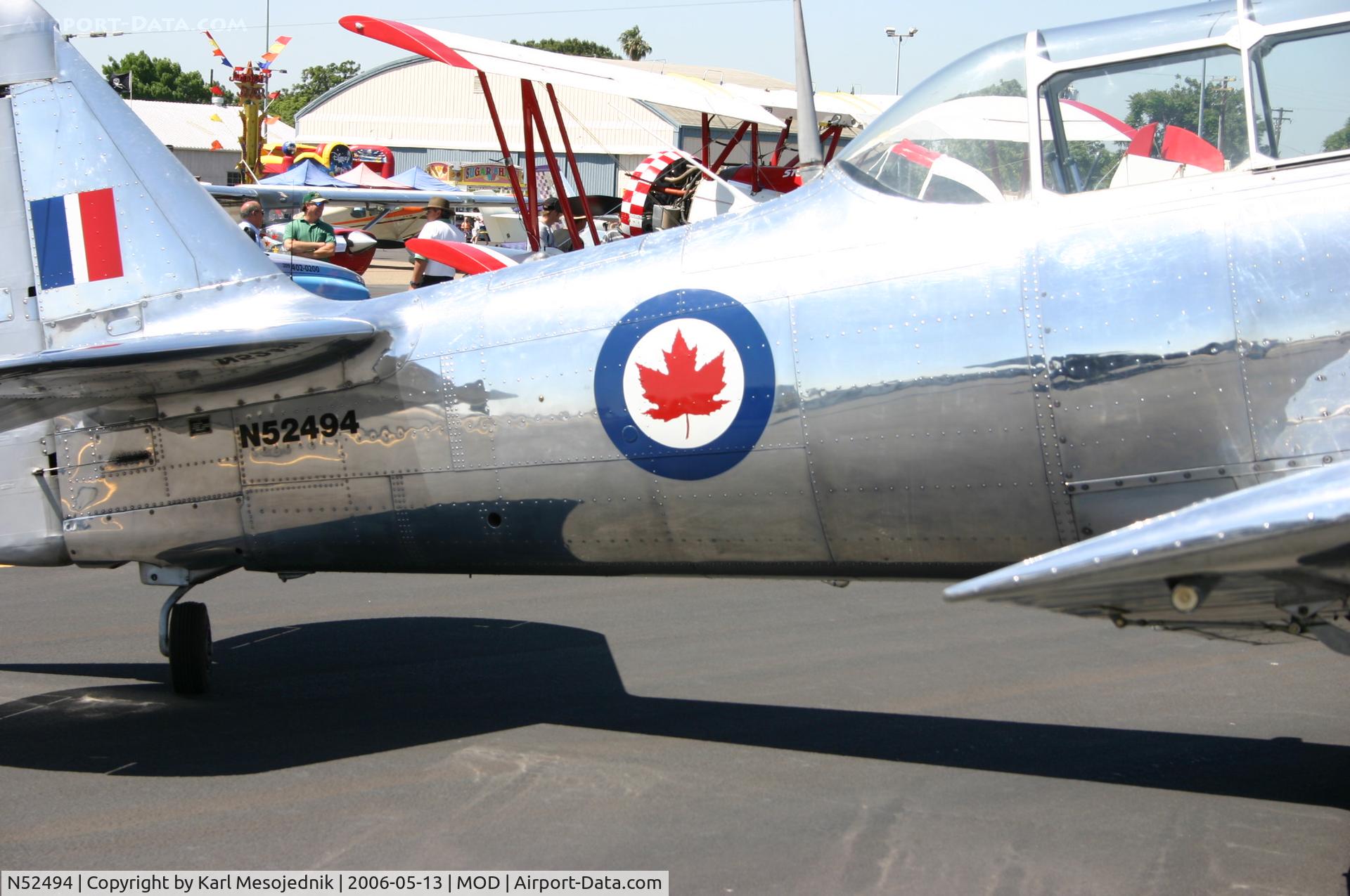 N52494, Canadian Car & Foundry Harvard MK IV C/N CCF4-387, ex-RCAF Harvard IV