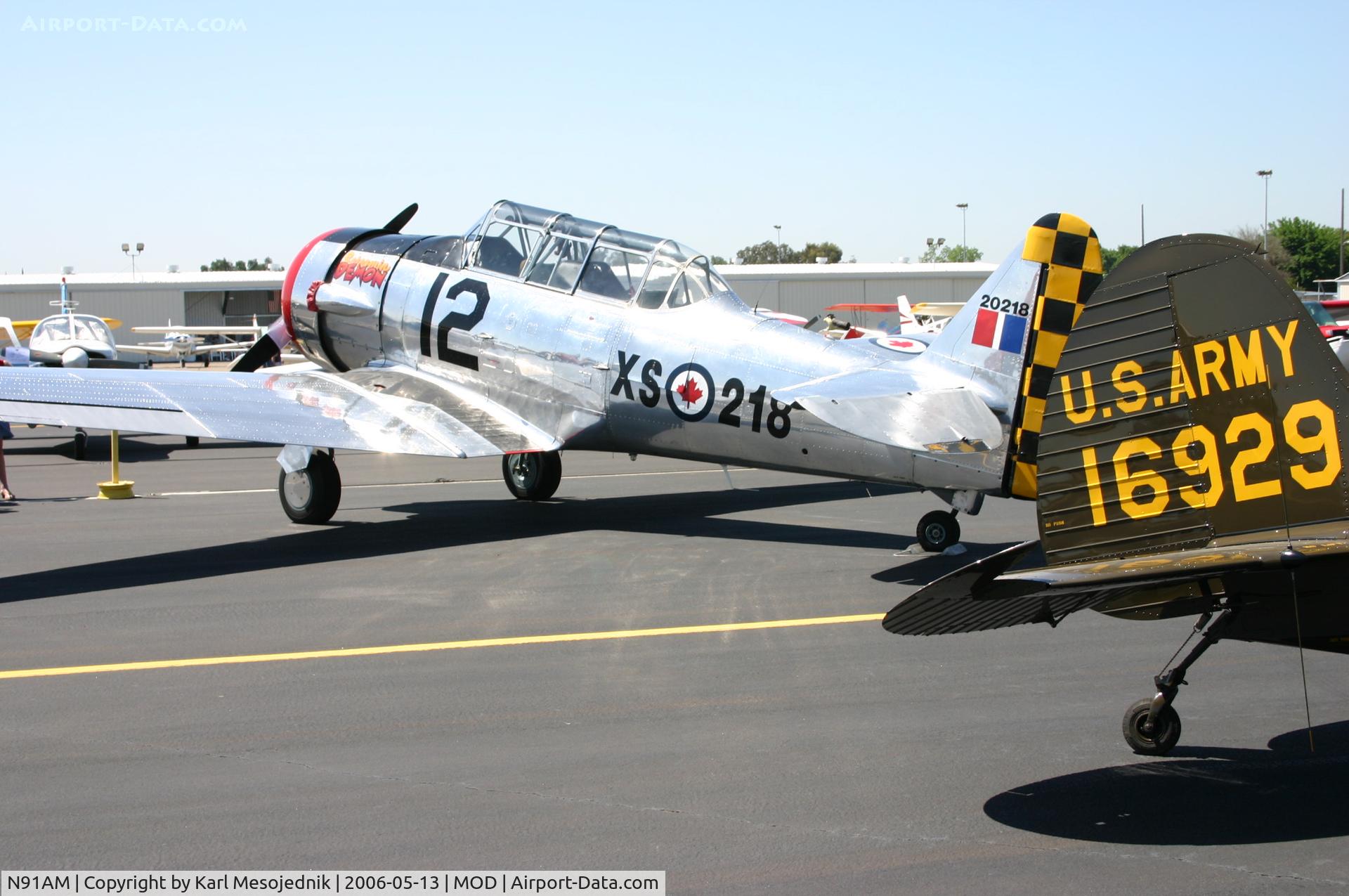 N91AM, 1951 North American Harvard 4 C/N 20218, CCF Harvard IV (ex-RCAF)