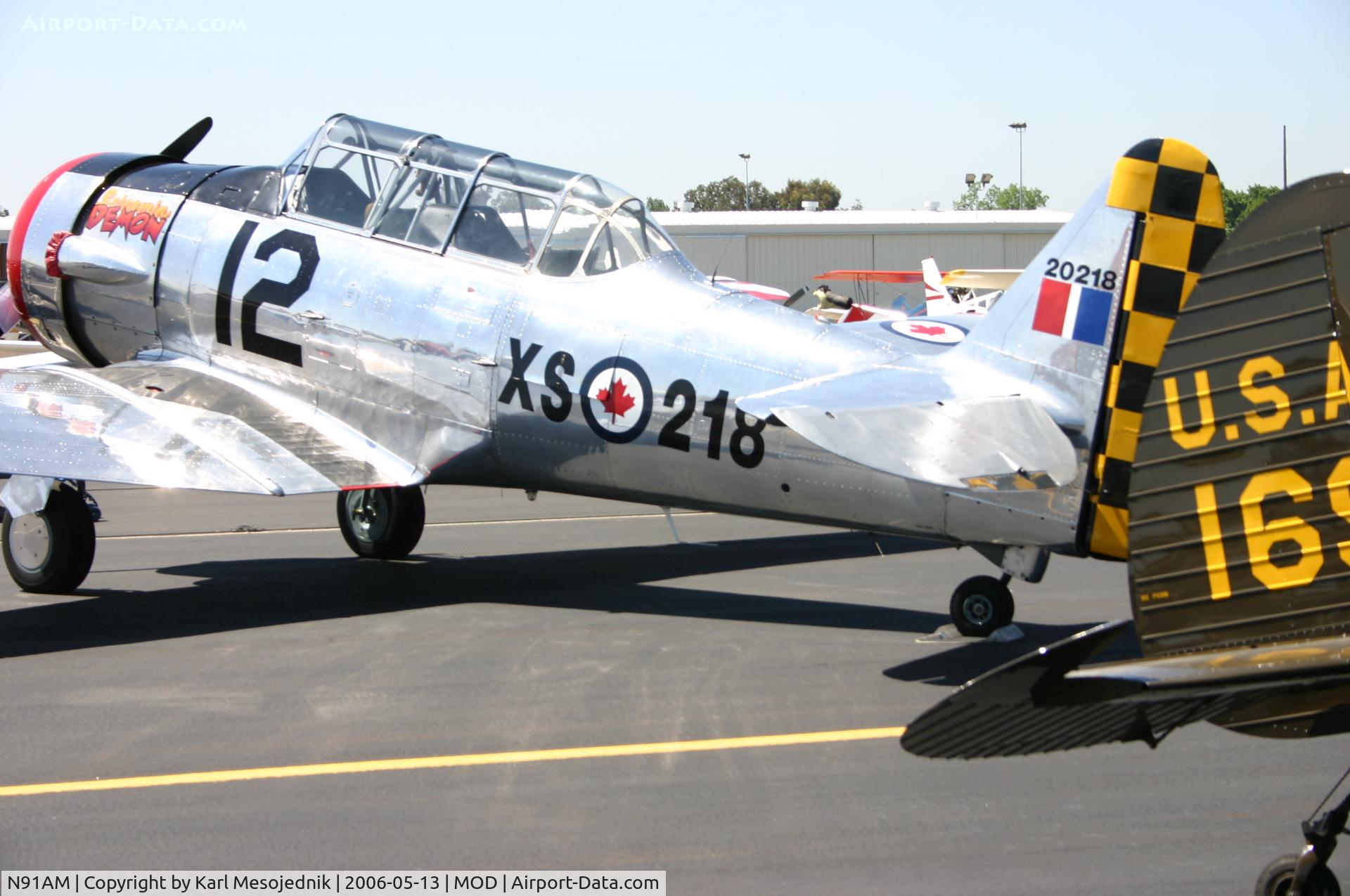 N91AM, 1951 North American Harvard 4 C/N 20218, CCF Harvard IV (ex-RCAF)