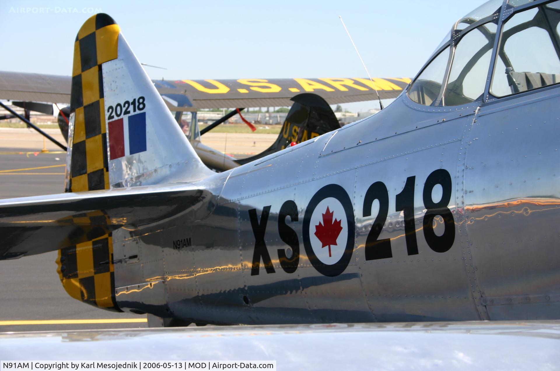 N91AM, 1951 North American Harvard 4 C/N 20218, CCF Harvard IV (ex-RCAF)