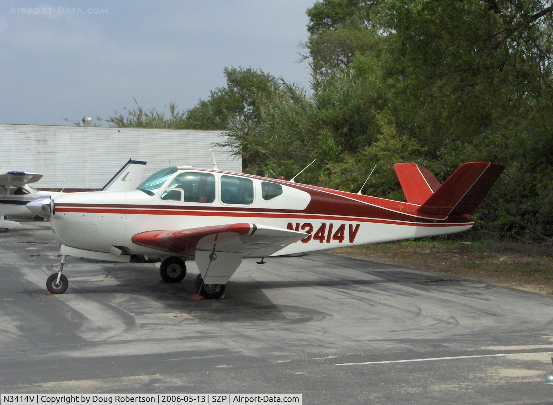 N3414V, 1947 Beech 35 Bonanza C/N D-893, 1947 Beech 35 BONANZA, Continental E-185 165/185 Hp, many upgrade mods make this first year of production BONANZA aircraft appear very much newer