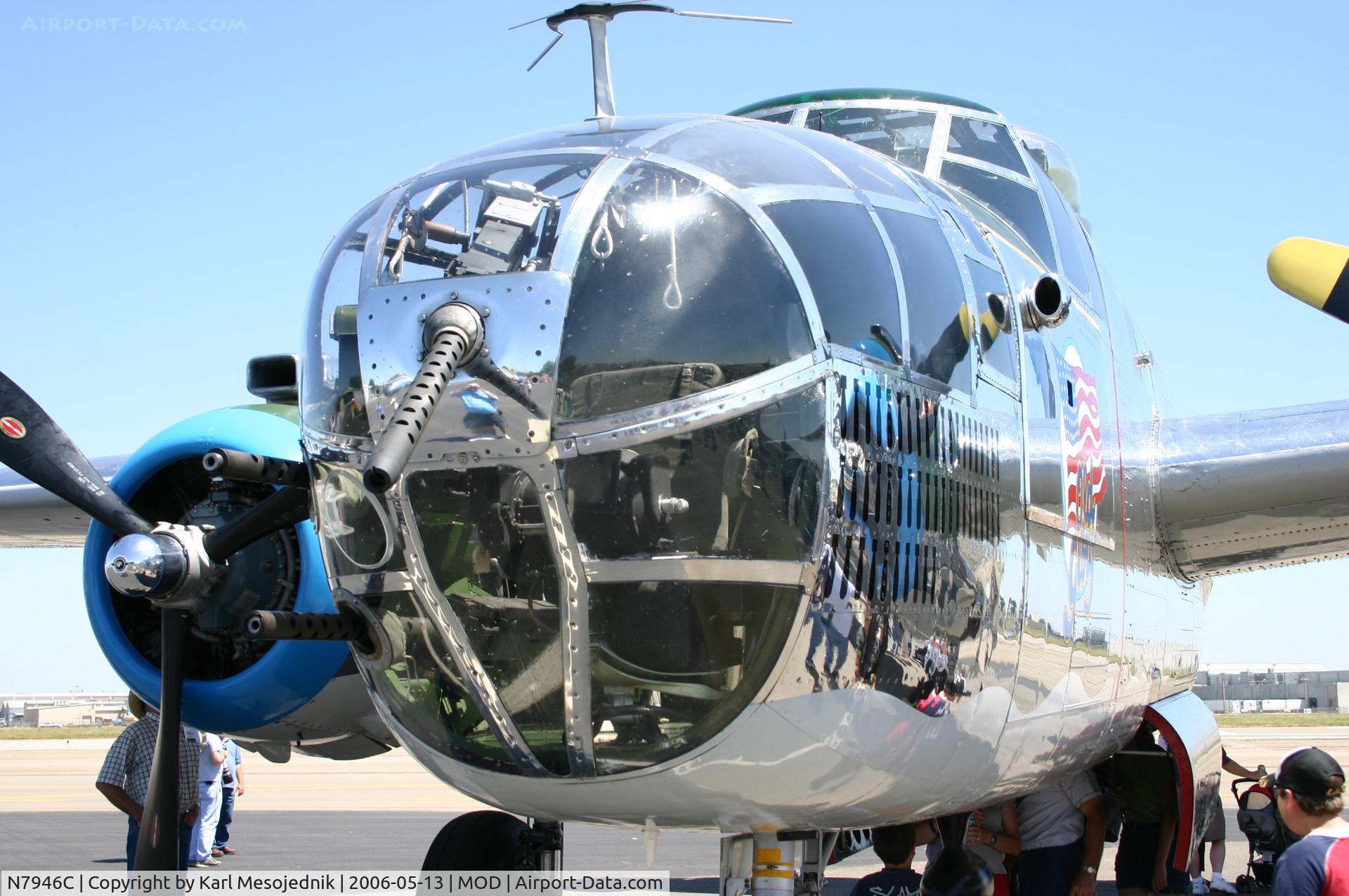N7946C, 1944 North American TB-25N Mitchell C/N 108-33263, North American B-25 Mitchell