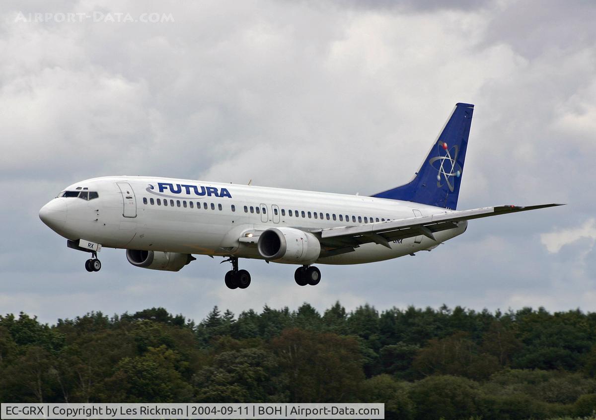 EC-GRX, 1989 Boeing 737-46B C/N 24123, Boeing 737 46B