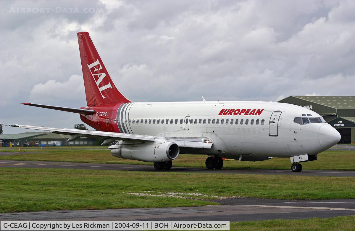 G-CEAG, 1975 Boeing 737-229 C/N 21136, Boeing 737 229