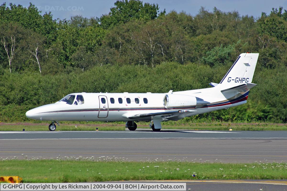 G-GHPG, 1999 Cessna 550 Citation Bravo C/N 550-0897, Cessna 550 Citation 2