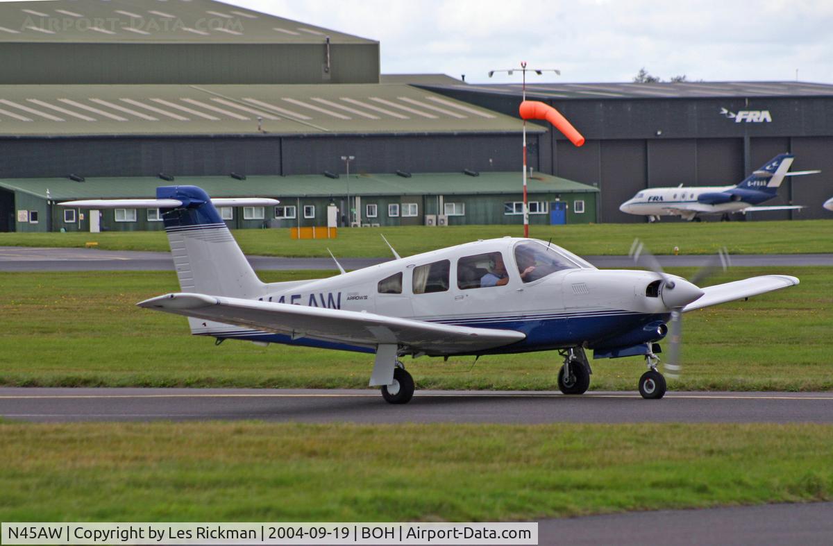 N45AW, 1983 Piper PA-28RT-201T Arrow IV C/N 28R-8431003, Piper PA-28RT-201T Turbo Arrow IV