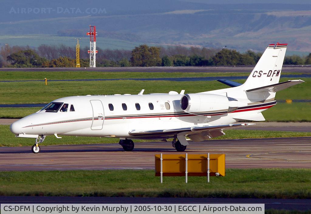 CS-DFM, 2002 Cessna 560XL Citation Excel C/N 560-5257, Passing the viewing mound.