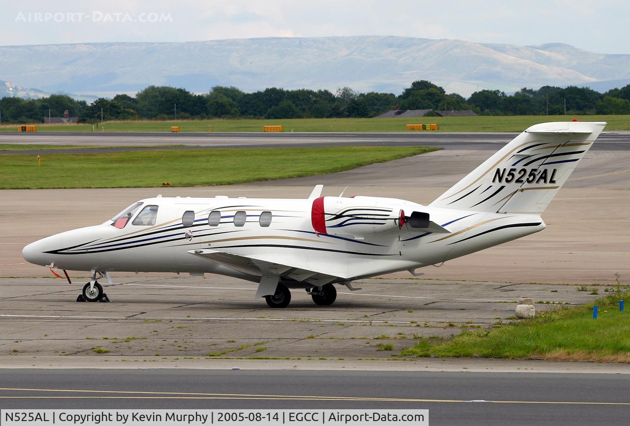 N525AL, 1993 Cessna 525 CitationJet C/N 525-0011, Resting up for the day.