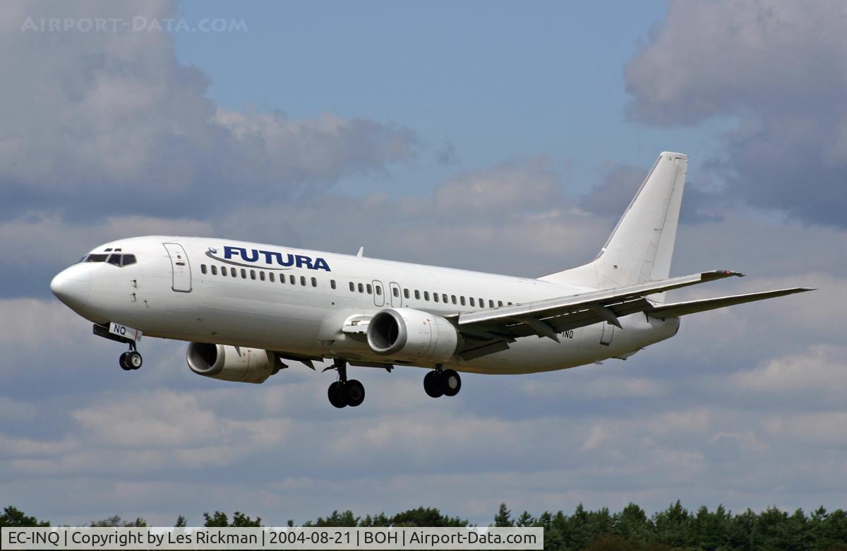 EC-INQ, 1992 Boeing 737-4Q8 C/N 25169, Boeing 737 4Q8