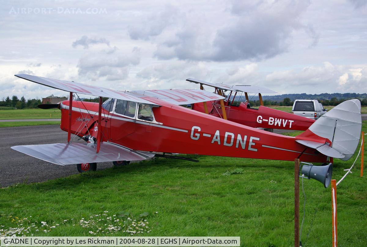 G-ADNE, 1936 De Havilland DH.87B Hornet Moth C/N 8089, D.H 87B Hornet Moth