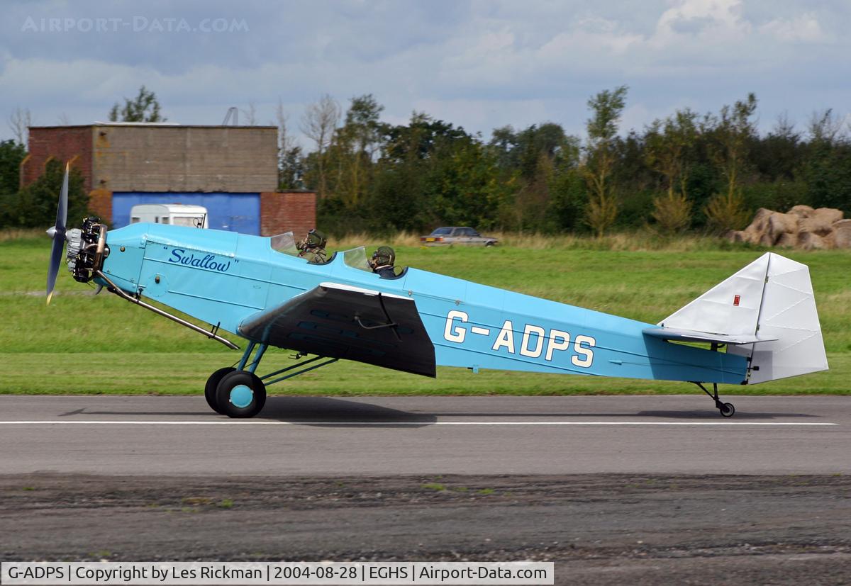 G-ADPS, 1935 British Aircraft Manufacturing Company Ltd SWALLOW 2 C/N 410, B.A.Swallow 2