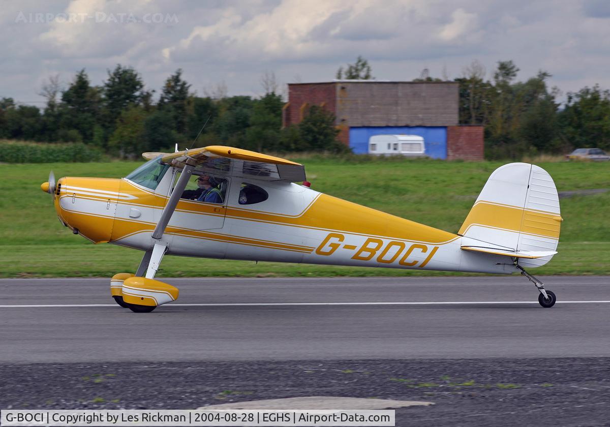 G-BOCI, 1950 Cessna 140A C/N 15497, Cessna 140A