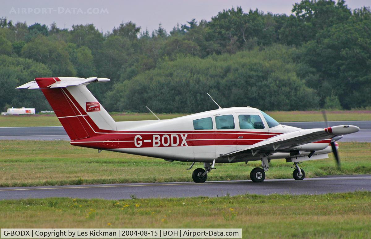 G-BODX, 1979 Beech 76 Duchess C/N ME-309, Beech 76 Duchess