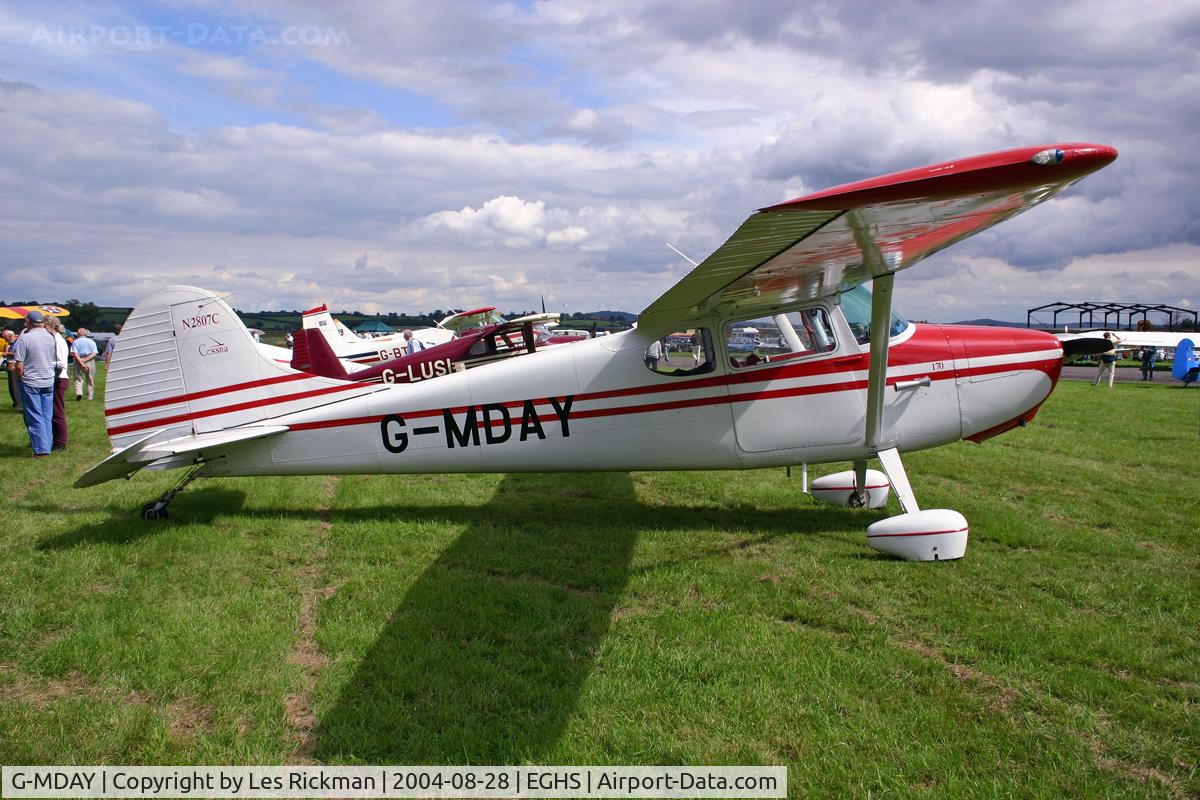 G-MDAY, 1954 Cessna 170B C/N 26350, Cessna 170B