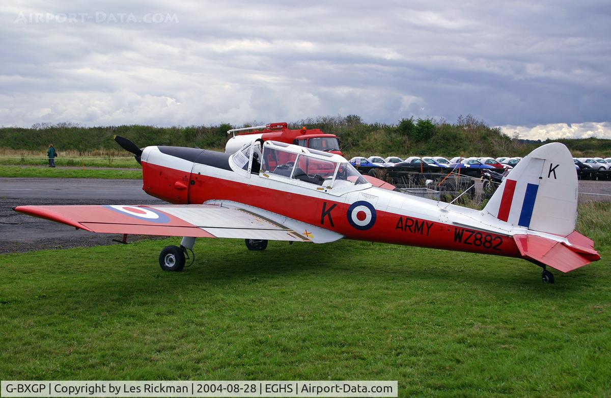 G-BXGP, 1953 De Havilland DHC-1 Chipmunk T.10 C/N C1/0927, D.H.C.1 Chipmunk 22