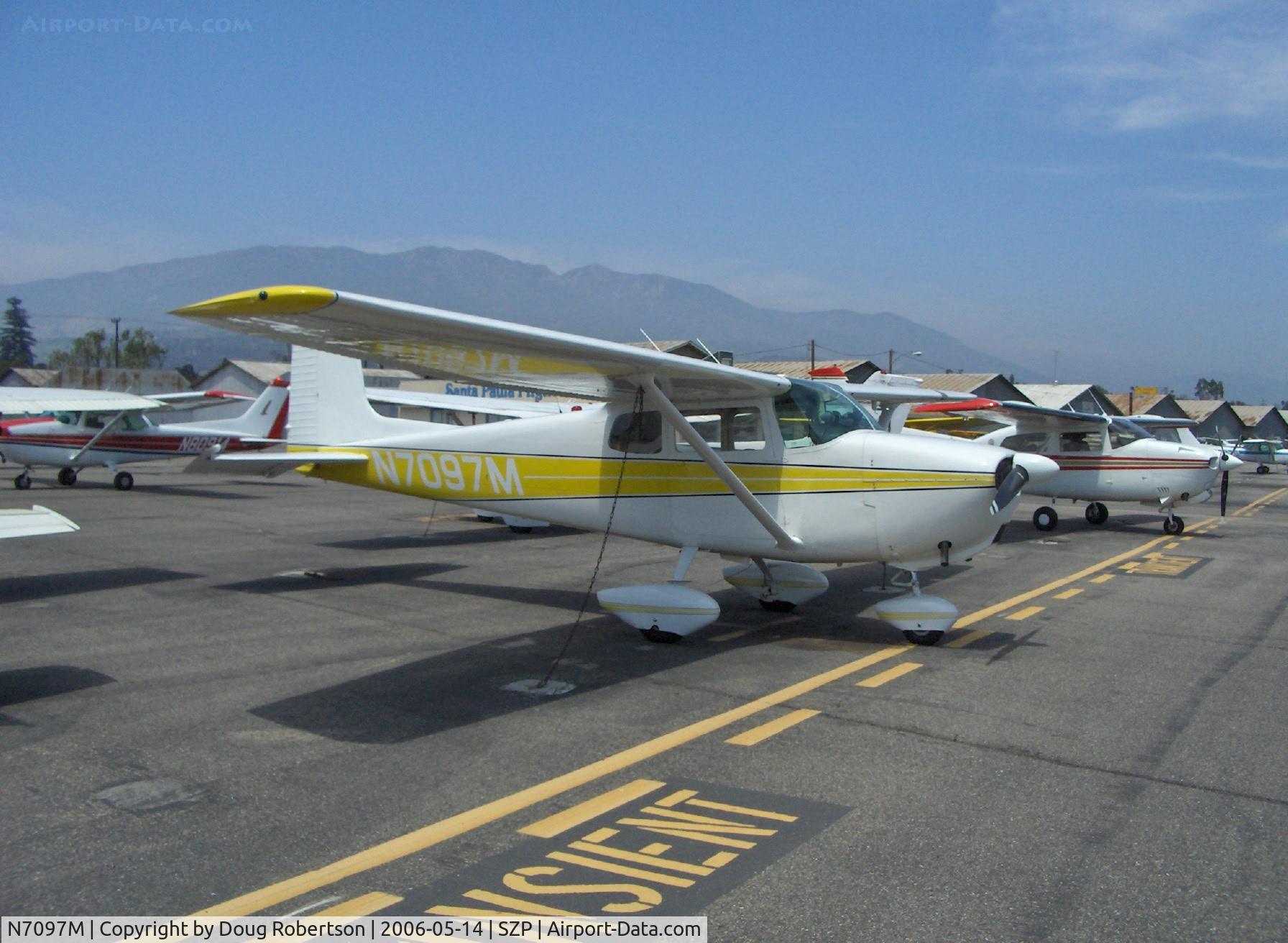N7097M, 1958 Cessna 175 Skylark C/N 55397, 1958 Cessna 175 SKYLARK, Continental GO-300-E 175 Hp, 3,200 rpm crankshaft speed to 1.33/1 reduction gearing for 2,400 rpm cruise